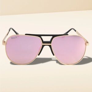 DAX Eyewear Brooks Tangle-Free Polarized Oversized Sunglasses